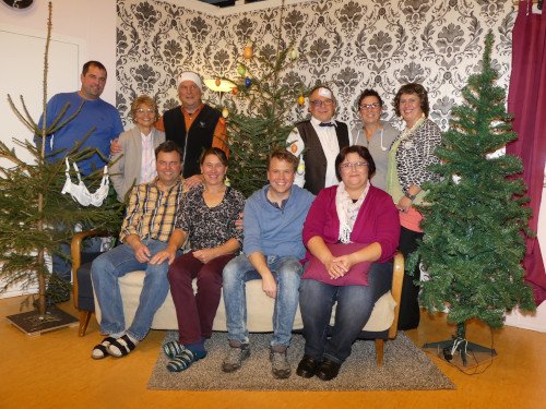 Szene aus dem Theaterstück „O du Fröhliche“, 2016