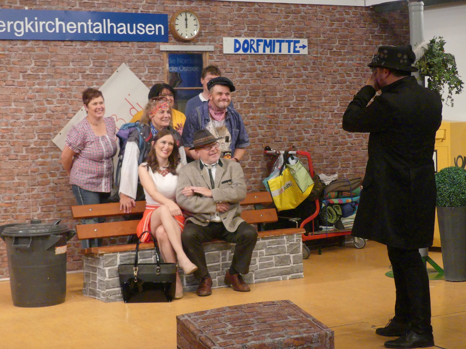 Probenszene aus der Vorbereitung zur neuen Theatersaison